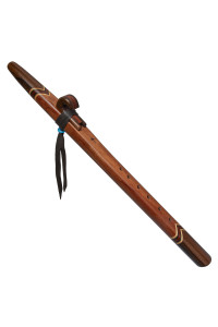 Santos Mahogany & Macassar Ebony Collectors Native American Style Flute (Key F- 440hz) 